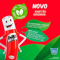 Cola em bastão 40g Pritt 1905654 Henkel Caixa 5 Unid - Image 3