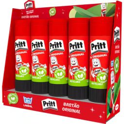 Cola em bastão 40g Pritt 1905654 Henkel Caixa 5 Unid