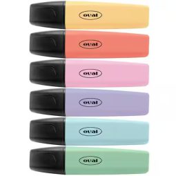 Marca Texto 6 cores Tons Pastel, Oval - BT 1 UN - Image 2