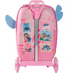 Mochila Escolar Infantil de Rodinhas em EVA Stitch Disney Maxtoy - PT 1 UN - Image 3